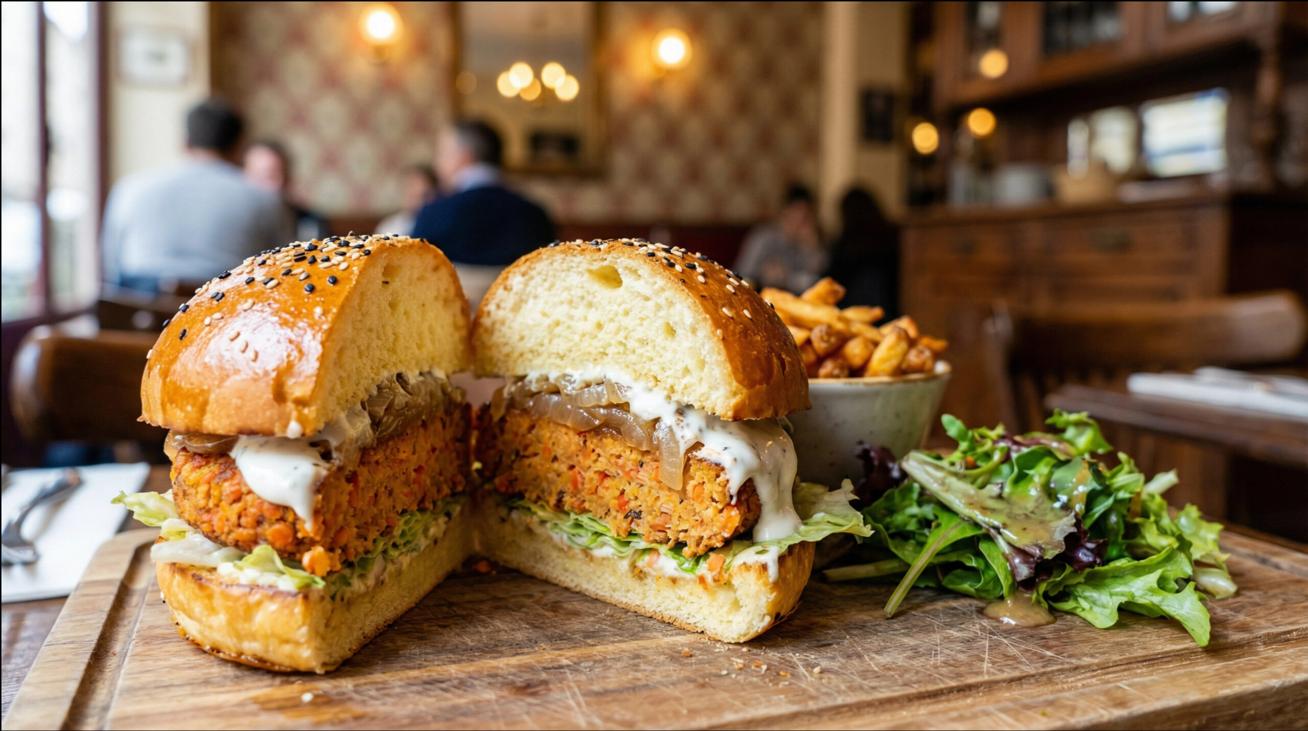BURGER VÉGÉTAL DE LA COUR